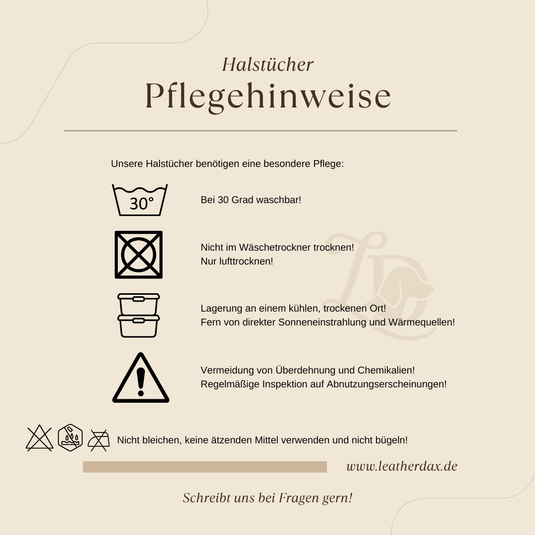 Nostalgic Flowers Halstuch