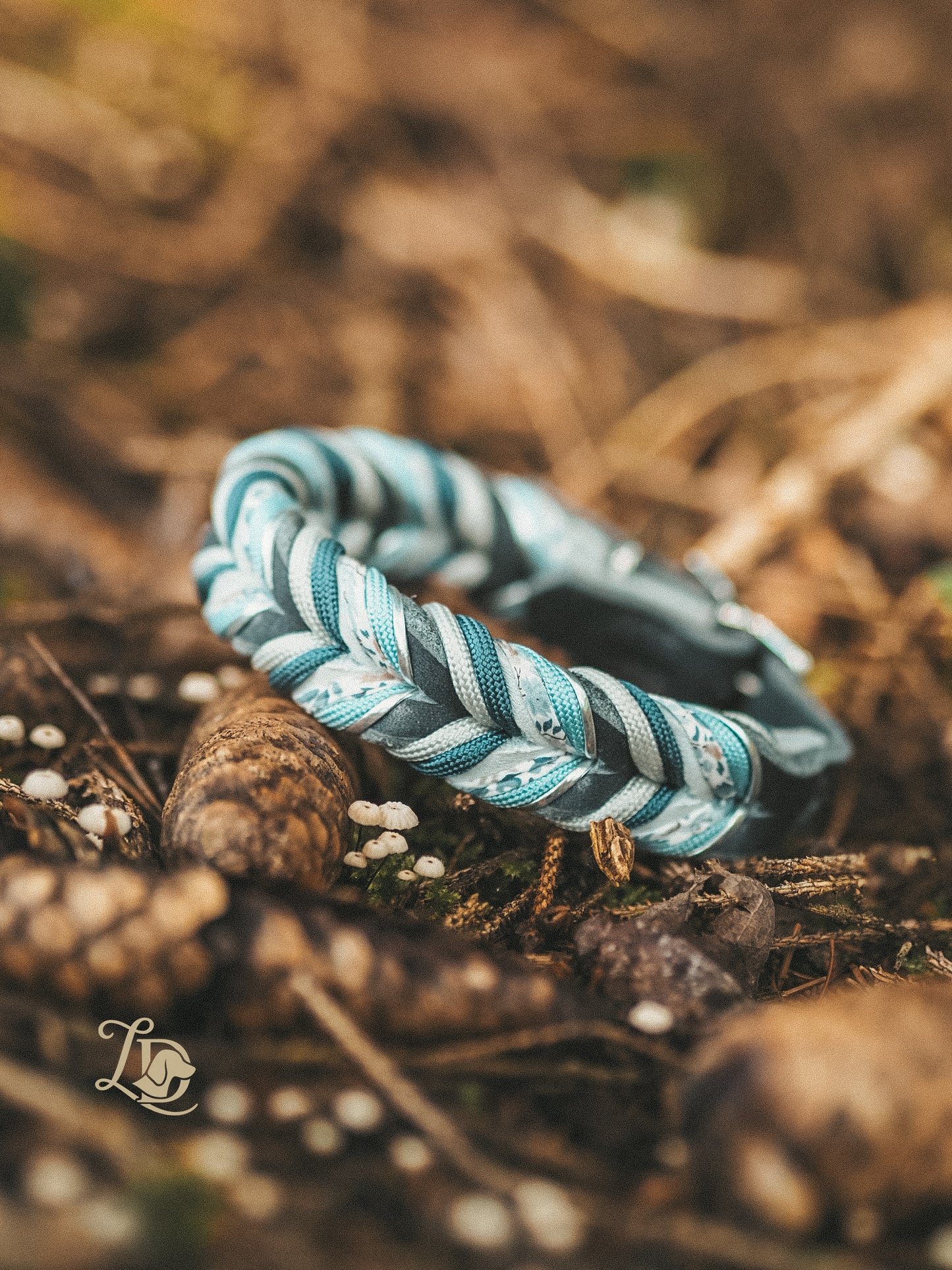 Cornflower Halsband Blau