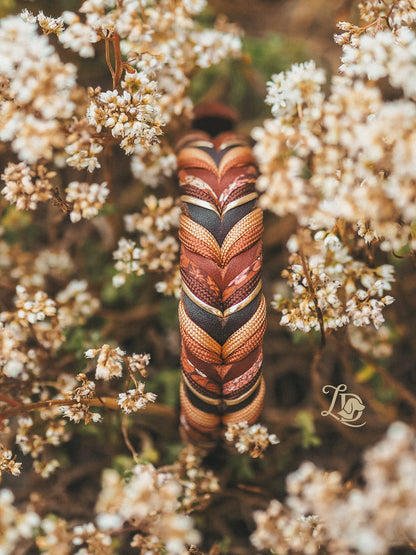 Chrysanthemum Halsband Rostrot