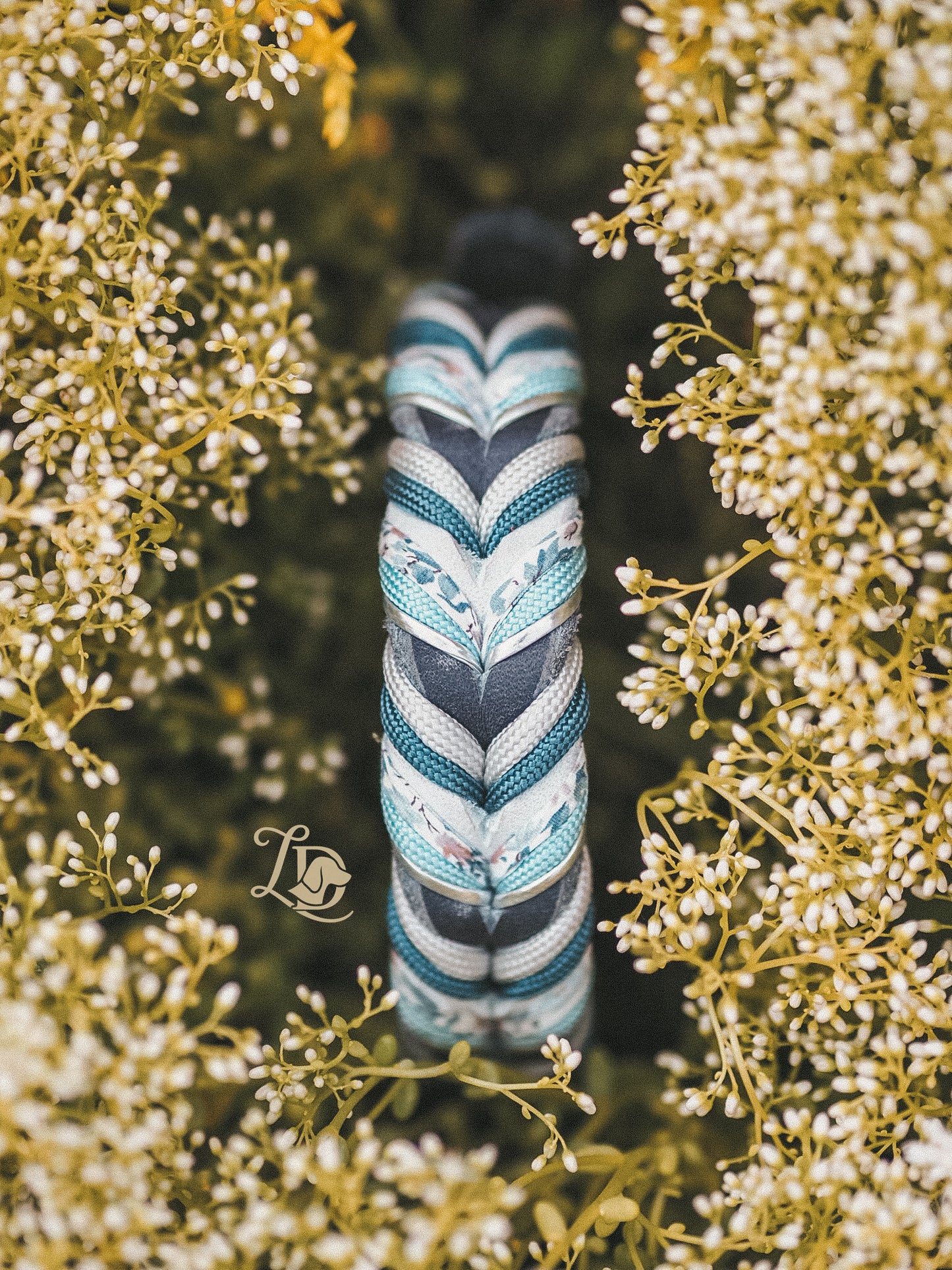 Cornflower Halsband Blau
