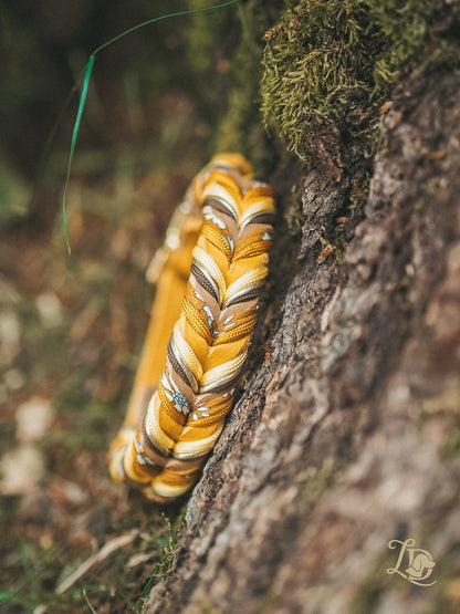 Sunflower Halsband Ocker