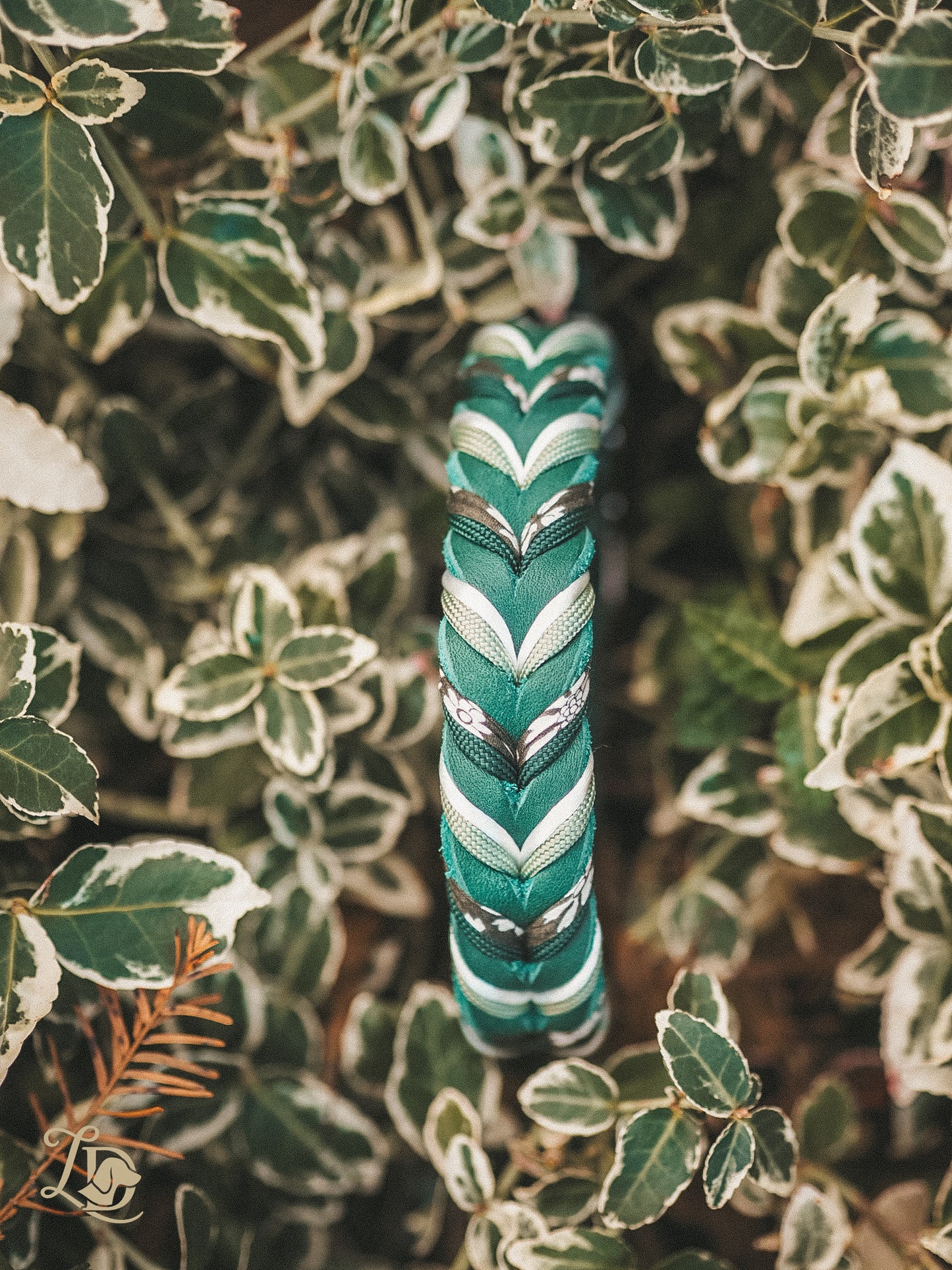 Edelweiss Halsband Grün