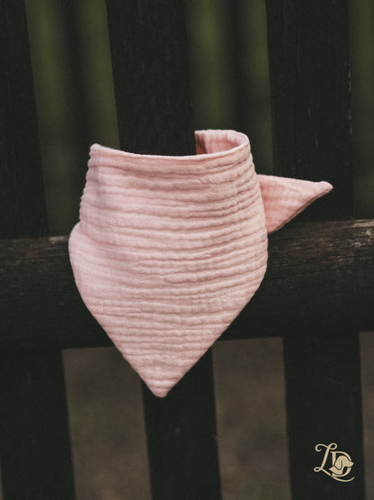 Pastel Pink Halstuch (Musselin)