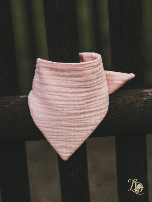 Pastel Pink Halstuch (Musselin)