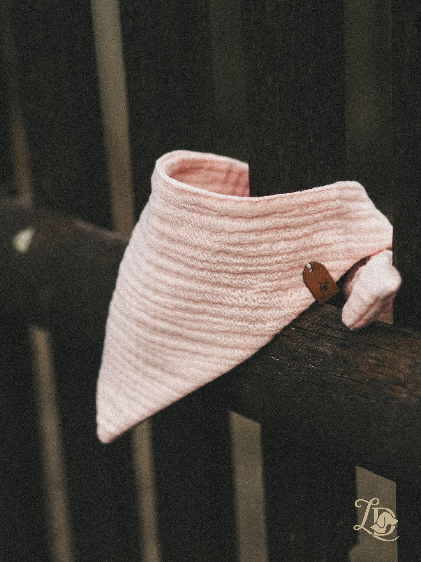 Pastel Pink Halstuch (Musselin)