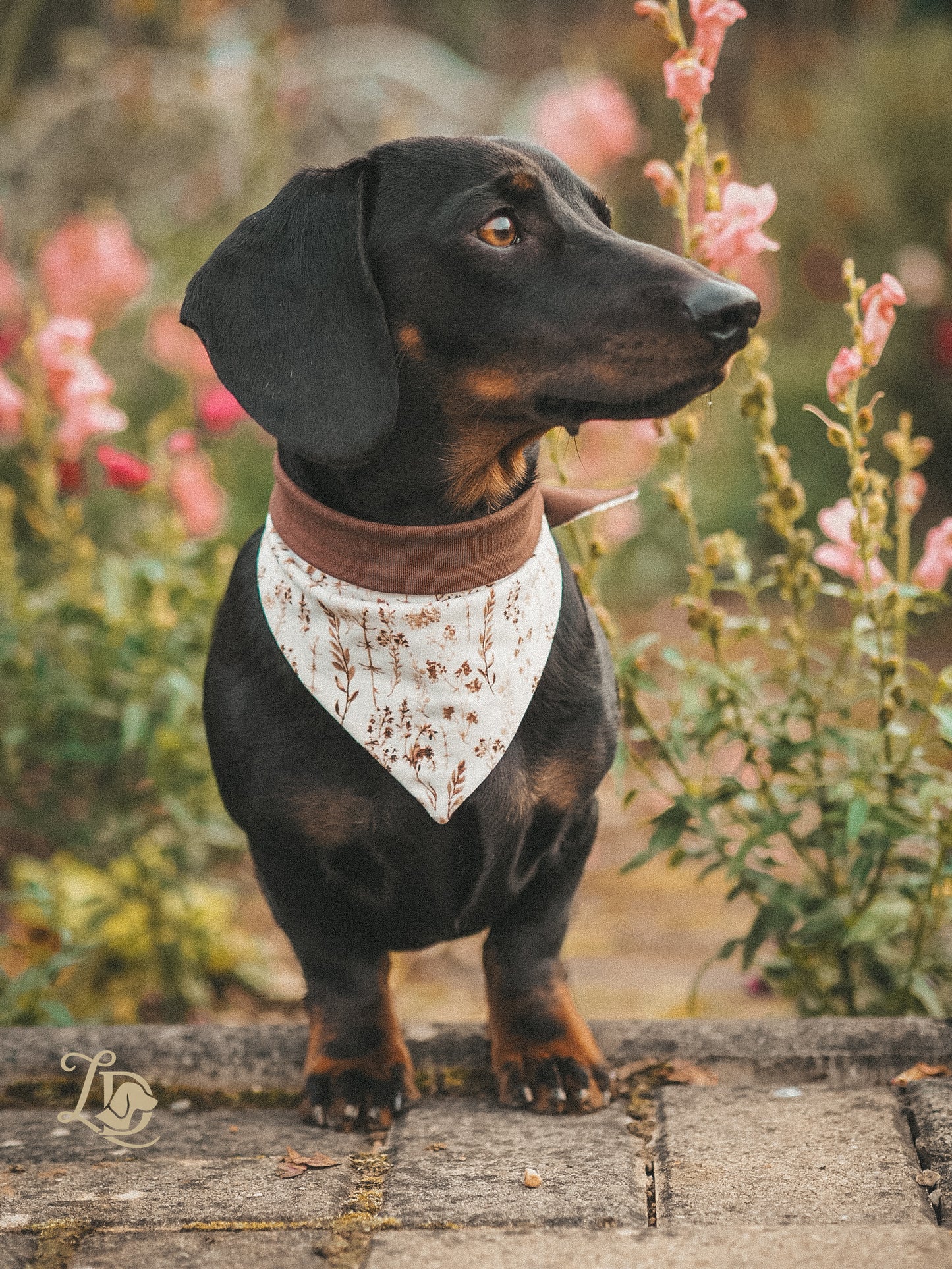 Nostalgic Flowers Halstuch