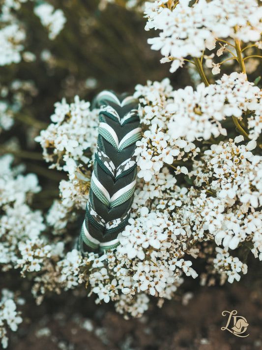 Olive Halsband Grün