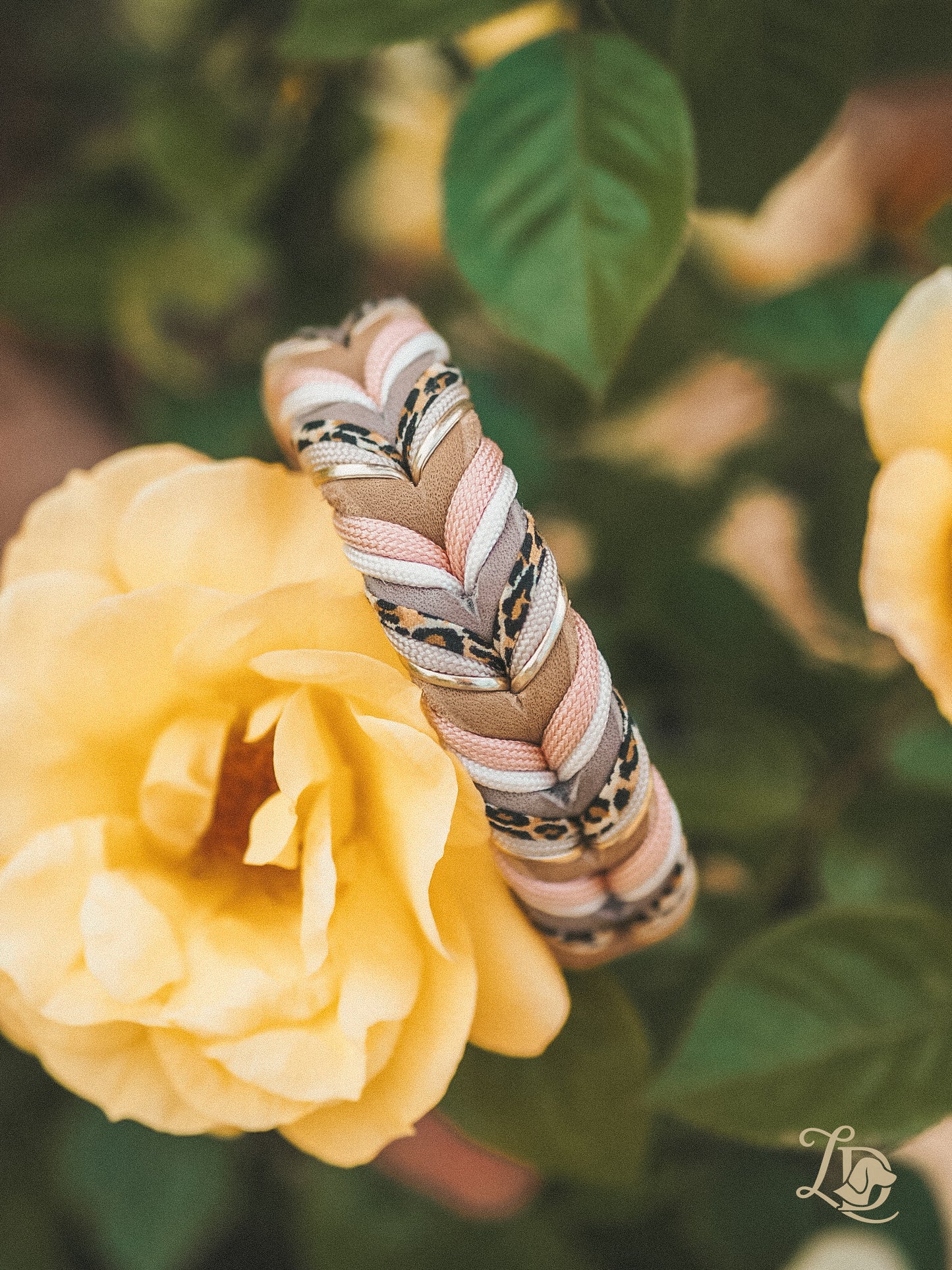 Leo Halsband Pastellpink