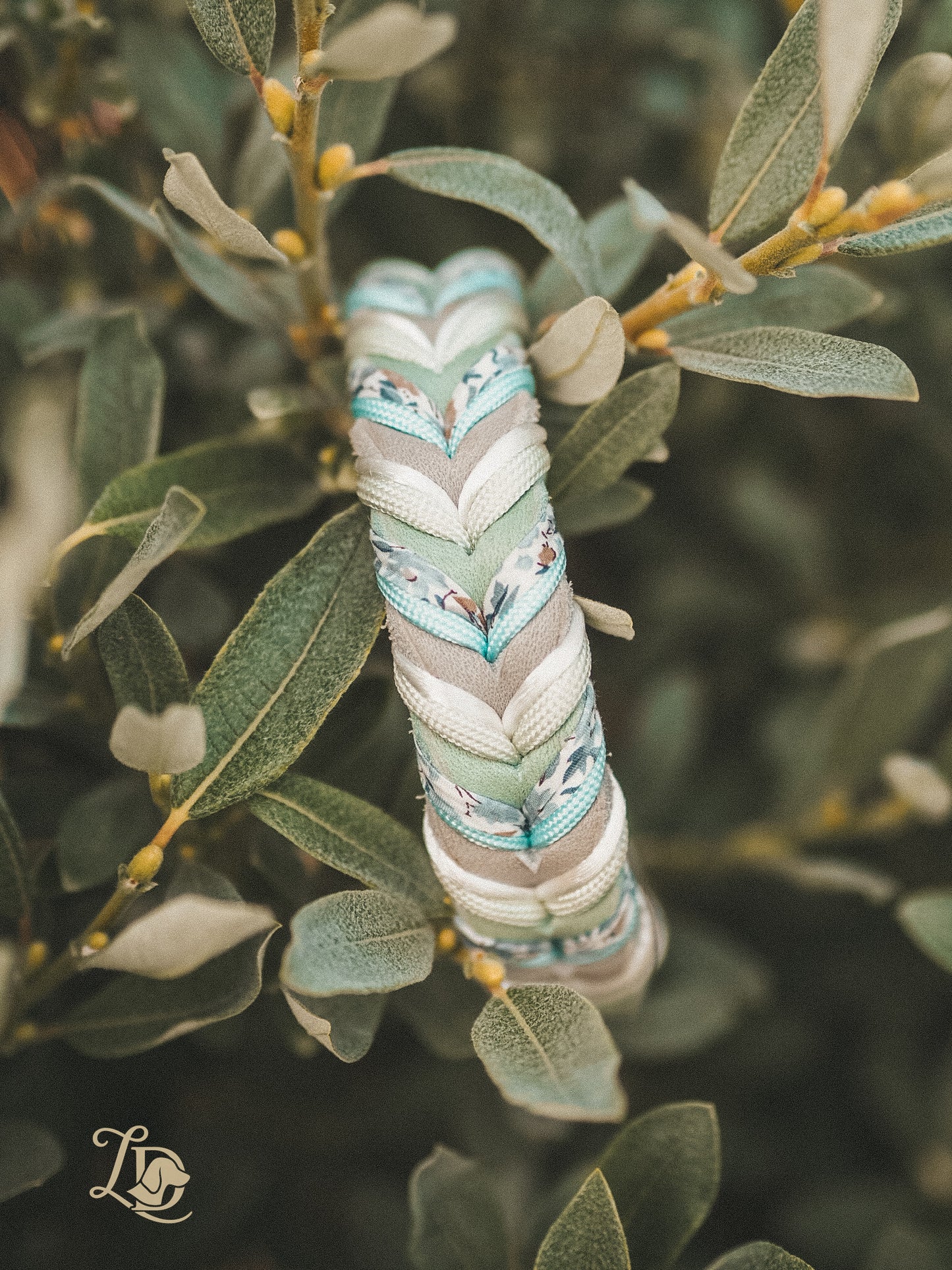 Hydrangea Halsband Mint