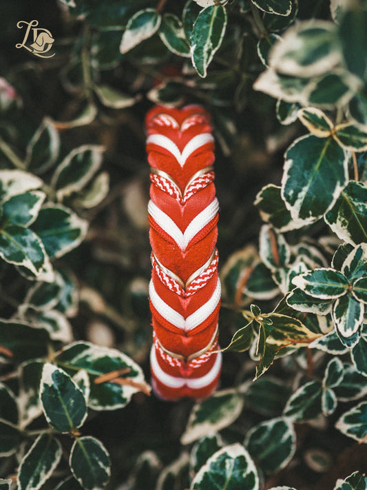 Candy Cane Daxmas Halsband